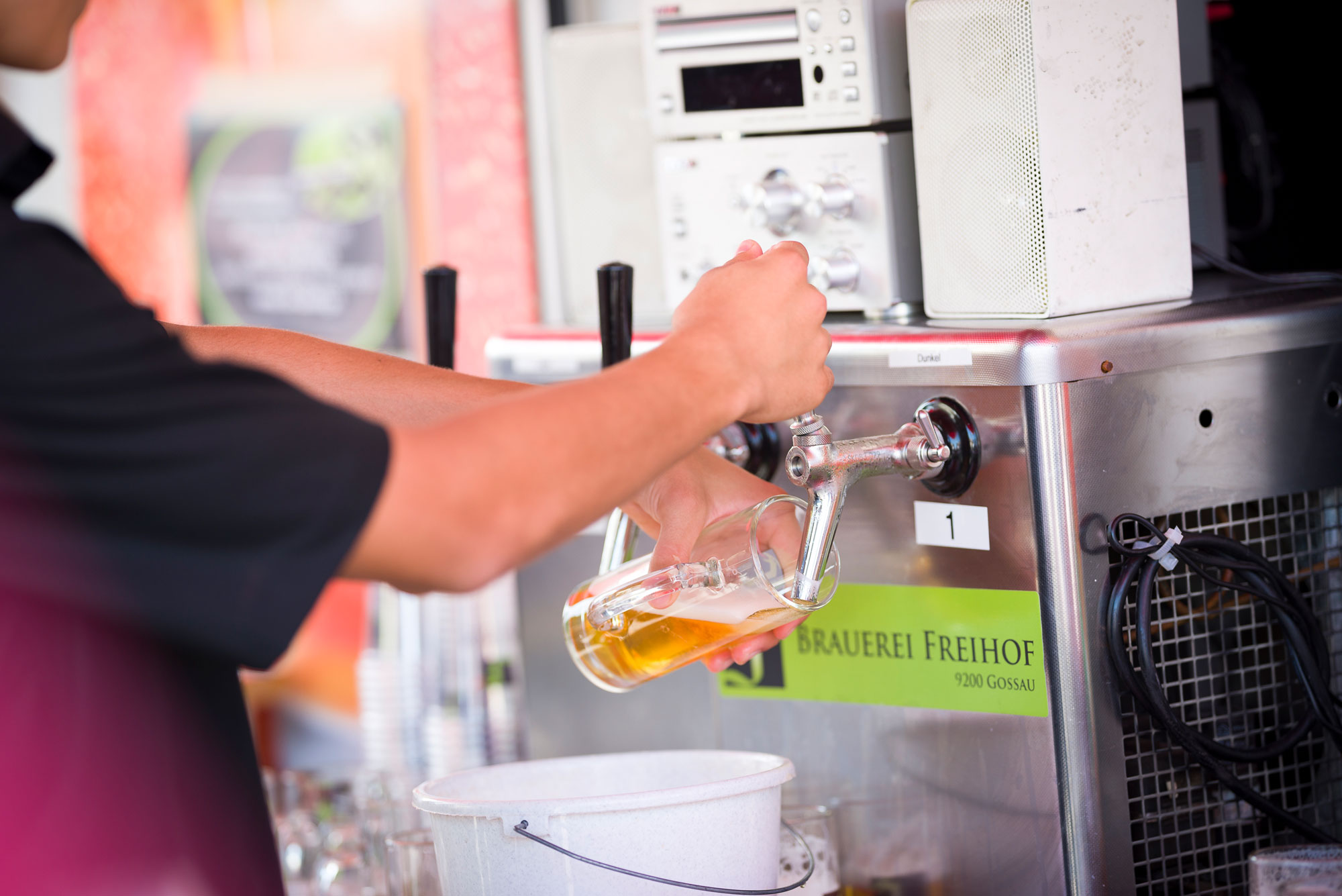 festmaterial-freihof-brauerei-hofstube Bierzapfanlage